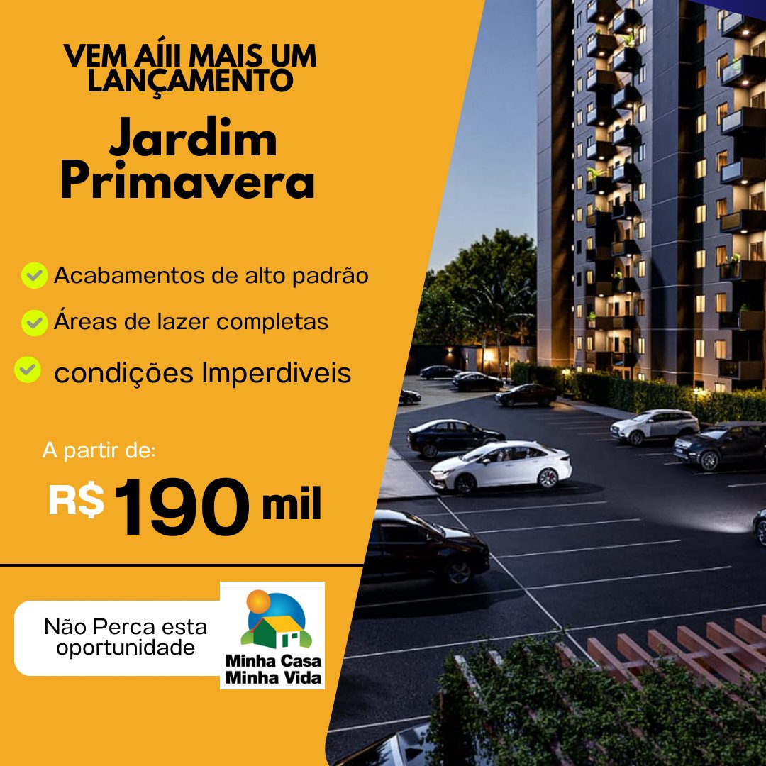 SELETO PRIMAVERA -1 E 2 QTS COM VARANDA E LAZER NA COBERTURA EM JARD.PRIVERA - 3ISS ROBERTA SOUZA  CORRETORA DE IMÓVEIS